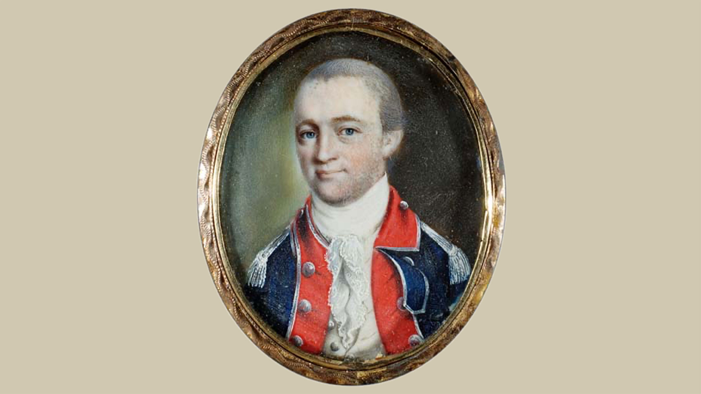 Portrait of Benjamin Tallmadge by John Ramage, 1783.
